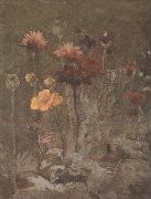 Still life with Scabiosa and Ranunculus (nn04) Vincent Van Gogh
